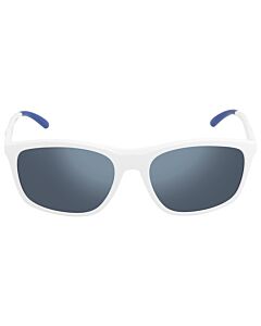 Emporio Armani 59 mm Matte White Sunglasses