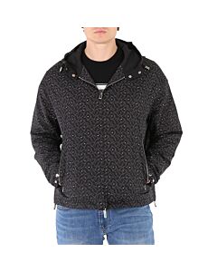 Emporio Armani Men's Abstract Pattern Regular Fit Blouson Jacket