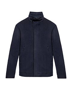 Emporio Armani Men's Navy Reversible Blouson Jacket
