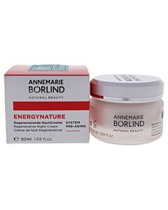 Energynature System Pre-Aging Regenerative Night Cream by Annemarie Borlind for Unisex - 1.7 oz Cream