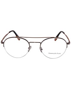Ermenegildo Zegna 51 mm Grey Eyeglass Frames