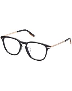 Ermenegildo Zegna 52 mm Shiny Black Eyeglass Frames