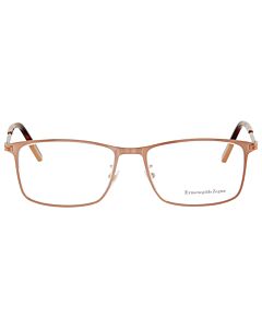 Ermenegildo Zegna 55 mm Brown Eyeglass Frames
