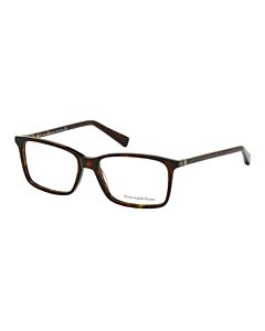 Ermenegildo Zegna 56 mm Tortoise Eyeglass Frames