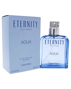 Eternity Aqua / Calvin Klein EDT Spray 6.7 oz (m)