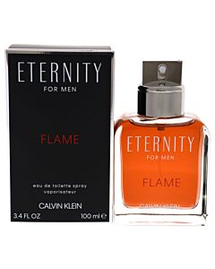 Eternity Flame / Calvin Klein EDT Spray 3.4 oz (100 ml) (m)