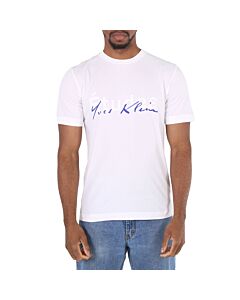 Etudes Men's White Yves Wonder Signature T-shirt