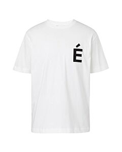 Etudes White Wonder Patch Cotton Jersey T-Shirt