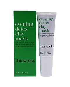 Evening Detox Clay Mask by ThisWorks for Unisex - 1.7 oz Mask