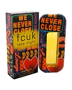 Fcuk Late Night by French Connection UK for Women - 3.4 oz EDT Spray