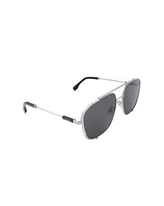 Fendi 57 mm Silver Sunglasses