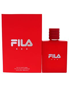 Fila Red by Fila for Men - 3.4 oz EDT Spray