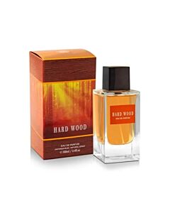 Fragrance World Men's Hard Wood EDP Spray 3.4 oz Fragrances 6291108324646