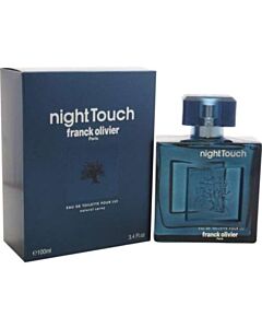 Franck Olivier Men's Night Touch EDT 3.4 oz Fragrances 3516642117114