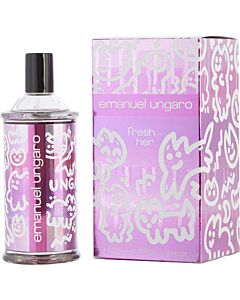 Fresh For Her / Emanuel Ungaro EDT Spray 3.4 oz (100 ml) (W)