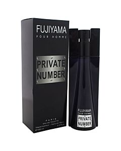 Fujiyama Private Number by Succes De Paris for Men - 3.3 oz EDT Spray