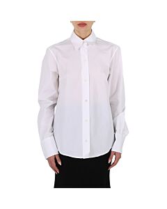 Gabriela Coll Garments Ladies White Cropback Shirt