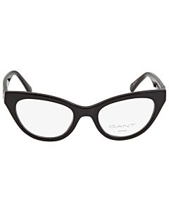 GANT 51 mm Black Eyeglass Frames