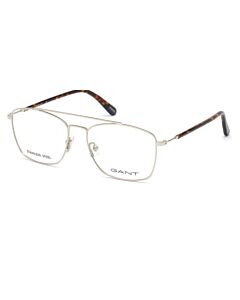 Gant 58 mm Shiny Light Niclkeltin Eyeglass Frames