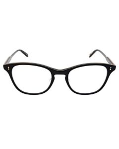 Garrett Leight Vienna 48 mm Onyx Stripe Eyeglass Frames