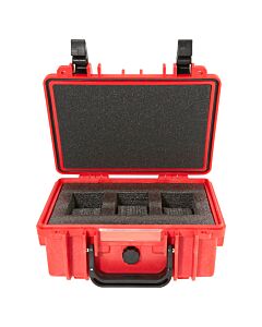 3 Slot Red Diver Watch Box