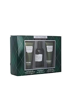 Geoffrey Beene Men's Grey Flannel Gift Set Fragrances 719346264662
