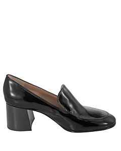 Gianvito Rossi Ladies Orly Calf Leather Mid-heel Loafers
