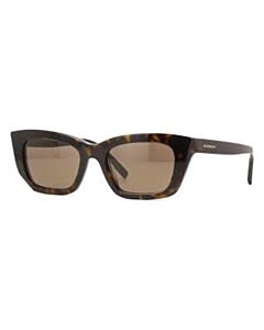 Givenchy 53 mm Shiny Dark Havana Sunglasses