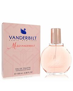 Gloria Vanderbilt Ladies Miss Vanderbilt EDT Spray 3.4 oz Fragrances 3600551060330