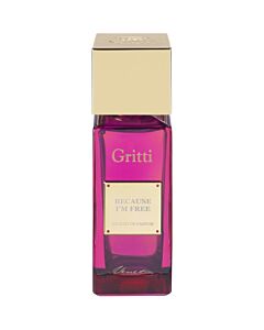 Gritti Because I'm Free Extrait de Parfum Spray 3.4 oz Fragrance 8052204136834