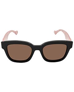 Gucci 52 mm Black/Pink Sunglasses