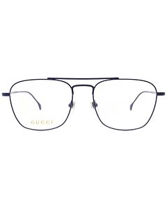 Gucci 53 mm Blue Eyeglass Frames