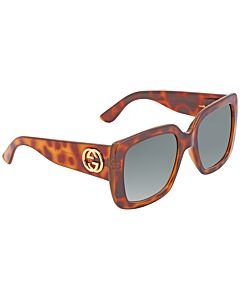 Gucci 53 mm Tortoise Sunglasses