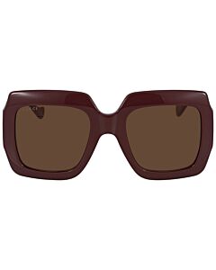 Gucci 54 mm Brown Sunglasses