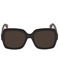 Gucci 54 mm Green/Black Sunglasses
