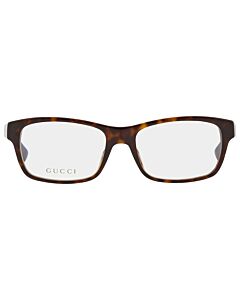 Gucci 55 mm Havana Eyeglass Frames