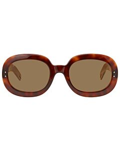 Gucci 56 mm Tortoise Sunglasses