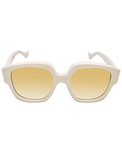Gucci 56 mm White Sunglasses