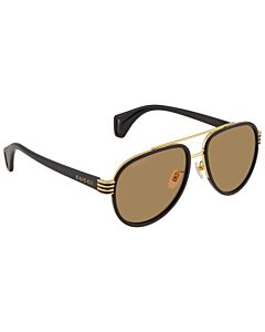 Gucci 58 mm Black Sunglasses