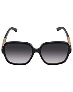 Gucci 58 mm Black Sunglasses