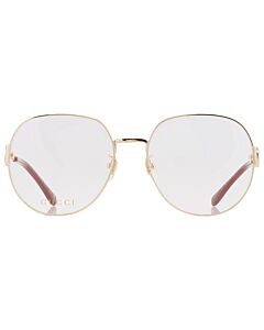 Gucci 58 mm Gold Eyeglass Frames
