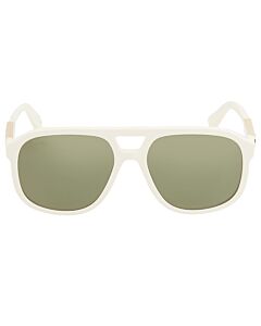 Gucci 58 mm Ivory Sunglasses