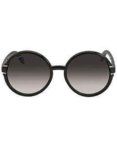 Gucci 58 mm Shiny Black Sunglasses