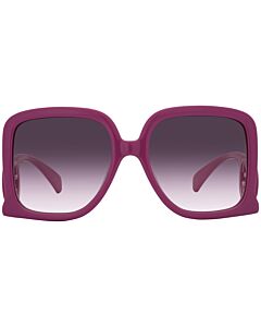 Gucci 58 mm Violet Sunglasses