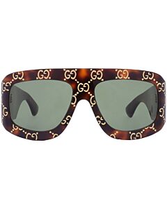 Gucci 59 mm Havana Sunglasses