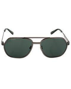 Gucci 60 mm Dark Ruthenium Sunglasses
