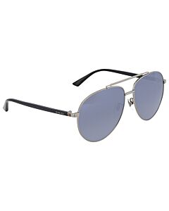 Gucci 61 mm Grey Sunglasses