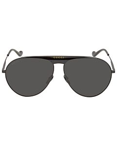 Gucci 65 mm Black Sunglasses