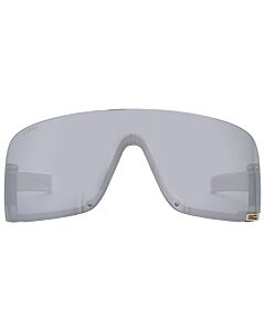 Gucci 99 mm Grey Crystal Sunglasses
