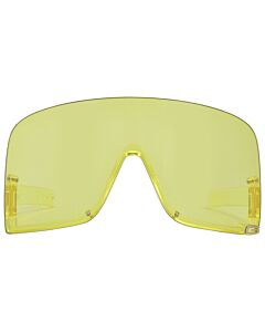 Gucci 99 mm Shiny Yellow Sunglasses